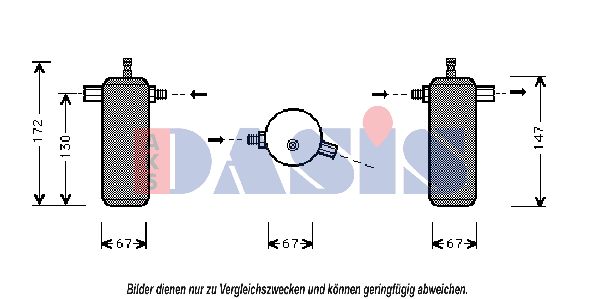 AKS DASIS Осушитель, кондиционер 800263N